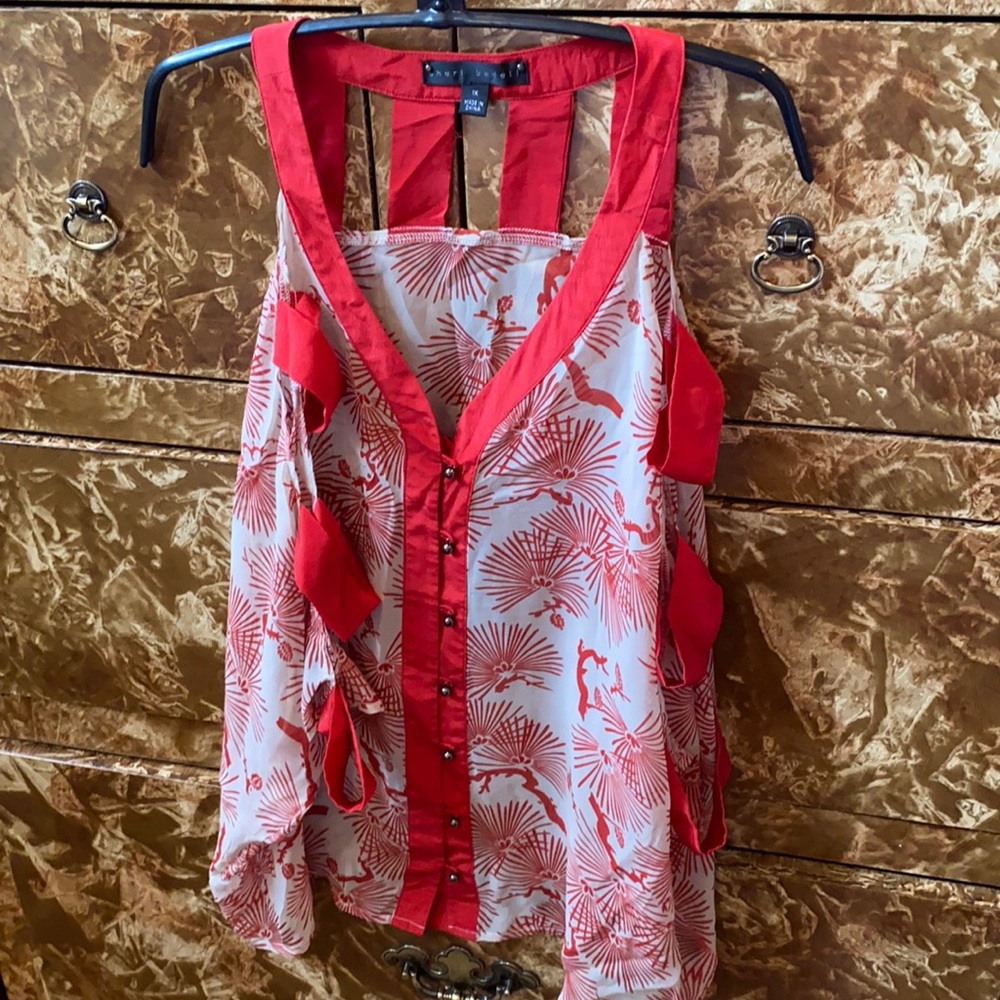 100% silk very special shirt in perfect condition